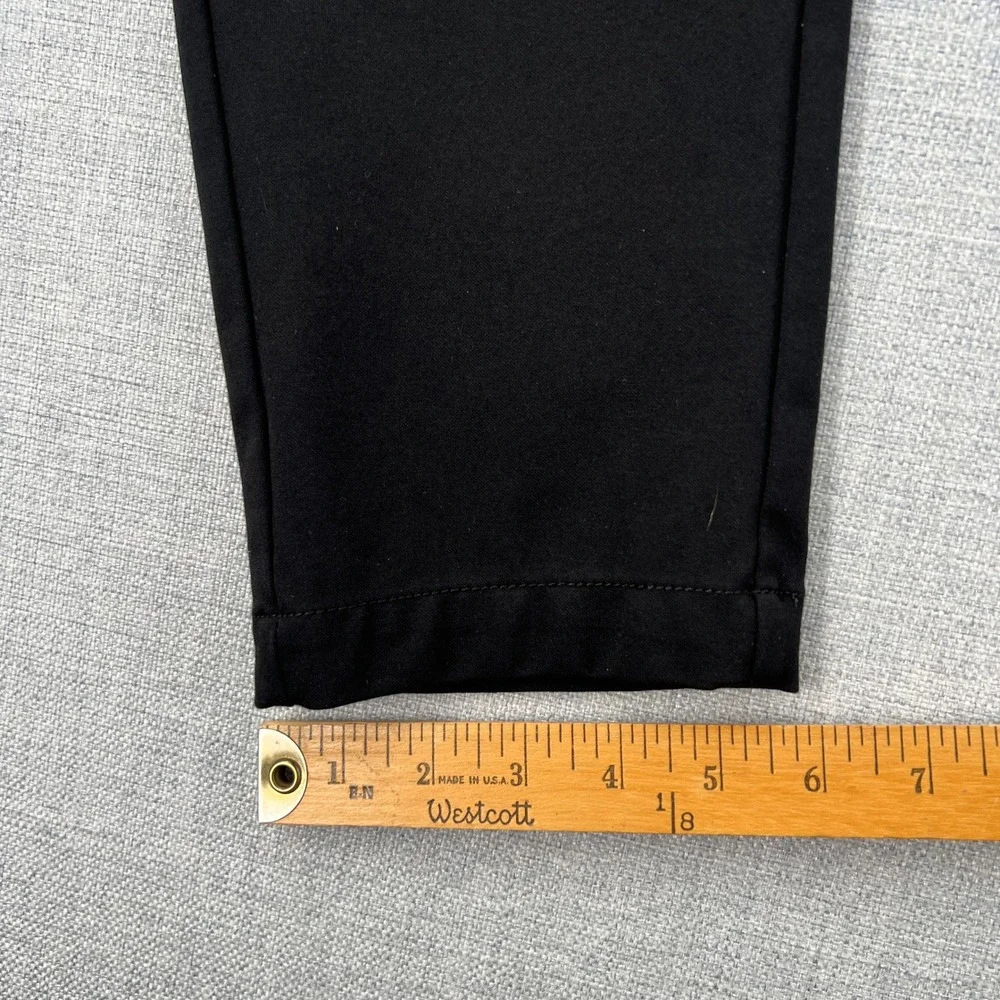 BYLT Everyday Pant 2.0 Men 32 Black Slim Fit Stretch Chino Tapered Work Commuter